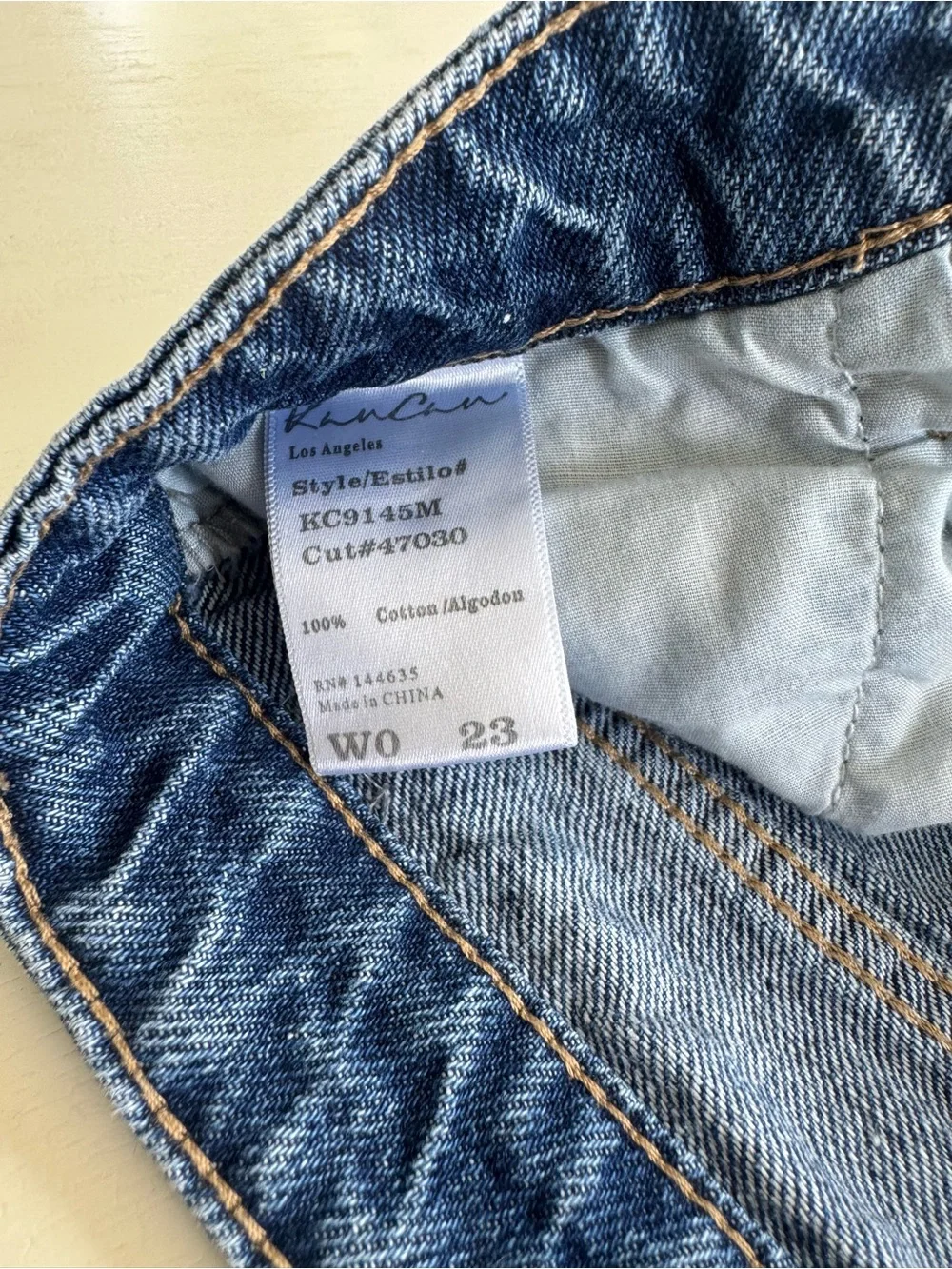 Blue Denim Shorts